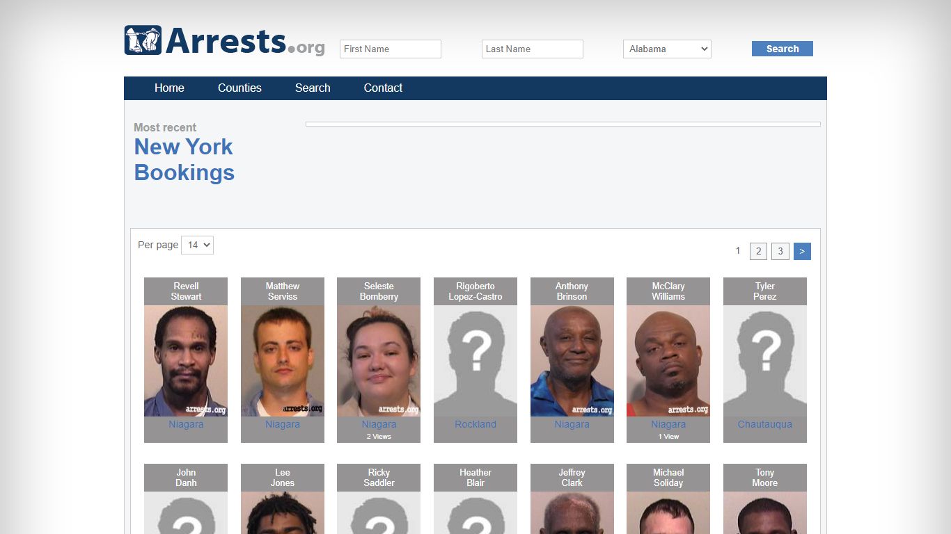 New York Arrests and Inmate Search